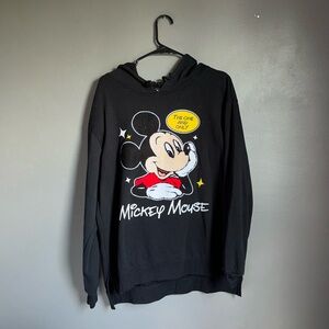 Mickey Mouse 3-D design hoodie. Size XL